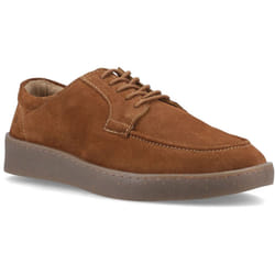 ) Hush Puppies Rafael Suede Men's Tan Lace-Up Shoes - Brown, 8 (Adults'