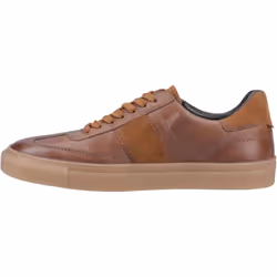 ) Hush Puppies Riley Suede Men's Tan Trainers - Brown, 10 (Adults'