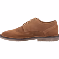 ) Hush Puppies Samson Leather Men's Tan Brogues Shoes - Brown, 12 (Adults'