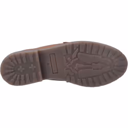 ) Hush Puppies Verity Snaffle Leather Women's Tan Loafers - Brown, 4 (Adults'
