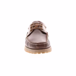 Hush Puppies Mens Boat Shoes Weston Boat Shoe Leather Lace Up brown UK Size 8