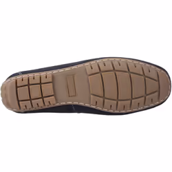 ) Hush Puppies Ralph Suede Leather Men's Navy Loafers - Blue, 7 (Adults'