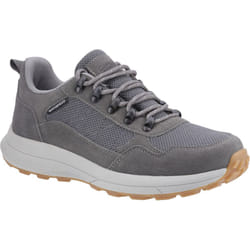 ) Cotswold Elmfield Suede Mesh Men's Grey Trainers - Grey, 10 (Adults'