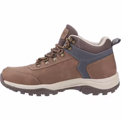 ) Cotswold Overbury Polyurethane Men's Brown Hiking Boots - Brown, 7 (Adults'