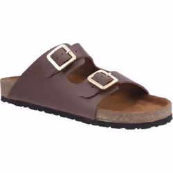) Cotswold Lushill Leather Women's Brown Sandals - Brown, 8 (Adults'