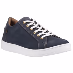 ) Cotswold Radcot Leather Women's Navy Trainers - Blue, 4 (Adults'