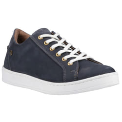 ) Cotswold Radcot Leather Women's Navy Trainers - Blue, 6 (Adults'