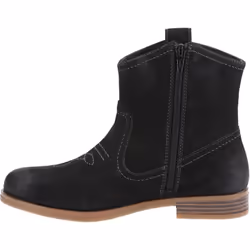 ) Cotswold Signet Leather Women's Black Boots - Black, 8 (Adults'