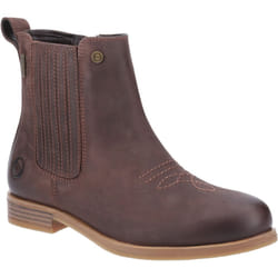 ) Cotswold Didbrook Leather Women's Brown Boots - Brown, 6 (Adults'