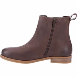 ) Cotswold Didbrook Leather Women's Brown Boots - Brown, 6 (Adults'