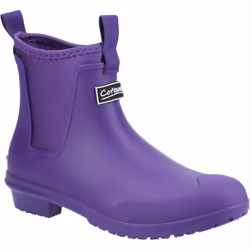 ) Cotswold Grosvenor TPR+Neoprene Women's Purple Wellington Boots - Purple, 3 (Adults'