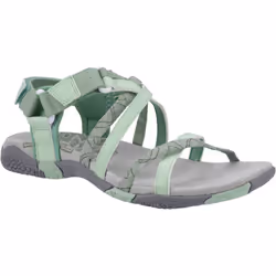 ) Cotswold Sunhill Nubuck Women's Green Sandals - Green, 4 (Adults'