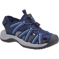 ) Cotswold Upton Women's Navy/Turquoise Sandals - Blue, 4 (Adults'
