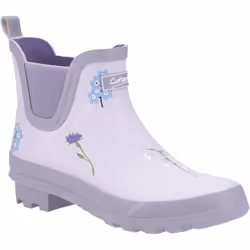 ) Cotswold Wildflower Ankle Rubber Women's Lilac Wellington Boots - Purple, 3 (Adults'