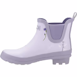 ) Cotswold Wildflower Ankle Rubber Women's Lilac Wellington Boots - Purple, 8 (Adults'