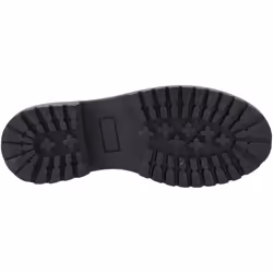 ) Hush Puppies Aubrey Leather Girls's Black Derby Shoes - Black, 5 (Adults'