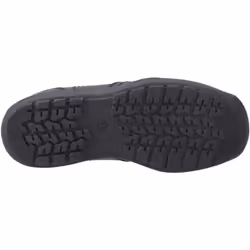 ) Hush Puppies Morgan Leather Boys's Black Loafers - Black, 3 (Adults'