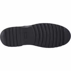 ) Hush Puppies Romeo Leather Boys's Black Shoes - Black, 3 (Adults'