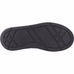 ) Hush Puppies Ronan Mocc Leather Boys's Black Moccasins Shoes - Black, 12 (Adults'