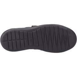 ) Hush Puppies Sully Leather Boys's Black Shoes - Black, 2 (Adults'