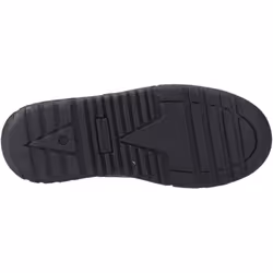 ) Hush Puppies Sutton Bungee Leather Boys's Black Lace-Up Shoes - Black, 13 (Adults'