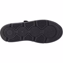 ) Hush Puppies Alfie Bungee Jnr Leather Boys's Black Shoes - Black, 10 (Adults'