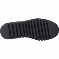 ) Hush Puppies Francis Loafer Patent Leather Girls's Black Loafers - Black, 4 (Adults'