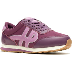 ) Hush Puppies Seventy8 Leather Women's Fig Trainers - Purple, 3 (Adults'