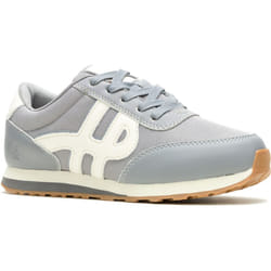 ) Hush Puppies Seventy8 Leather Women's Grey Trainers - Grey, 8 (Adults'