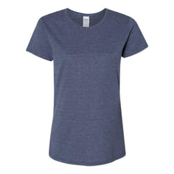 Gildan Heavy Cotton Womens T-Shirt - XL, Heather Navy