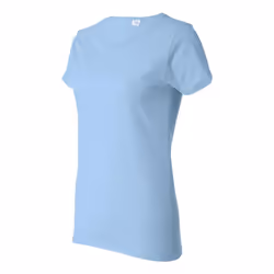 Gildan Heavy Cotton Womens T-Shirt - XL, Light Blue