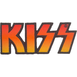 Kiss Logo Cut Out Iron On Patch