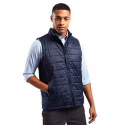 Premier Mens Recyclight Gilet - XL, Navy