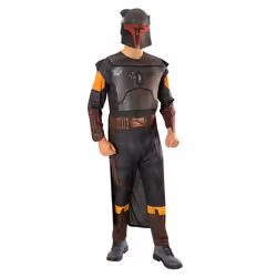 Star Wars: The Book Of Boba Fett Mens Costume - XL, Brown
