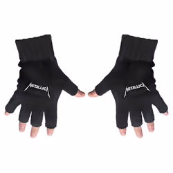 Metallica Unisex Adult Logo Fingerless Gloves