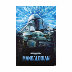 Star Wars: The Mandalorian Lightspeed Poster