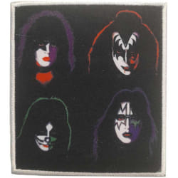 Kiss Four Heads Iron On Patch