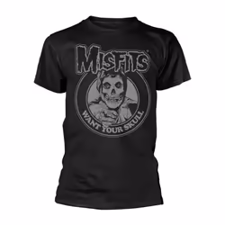 Misfits Unisex Adult Want Your Skull T-Shirt - S, Black