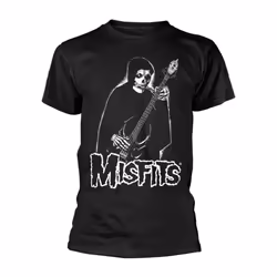 Misfits Unisex Adult Bass Fiend T-Shirt - XXL, Black