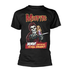 Misfits Unisex Adult Mommy - Double Feature T-Shirt - M, Black