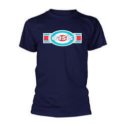 Oasis Unisex Adult Oblong Target T-Shirt - XXL, Blue