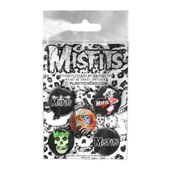 Misfits Logo Badge Set (Pack of 5)