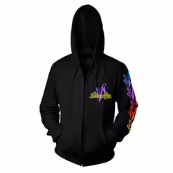 Metallica Unisex Adult S&M2 Anniversary Full Zip Hoodie