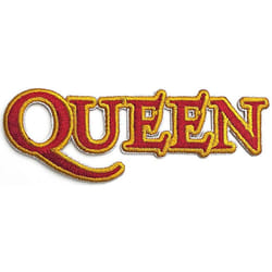 Queen Logo Cut Out Iron On Patch