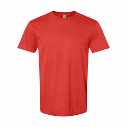 Gildan Unisex Adult Softstyle CVC T-Shirt - S, Red Mist