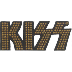 Kiss Logo Studded Iron On Patch