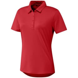Adidas Womens/Ladies Primegreen Performance Polo Shirt - XS, Collegiate Red