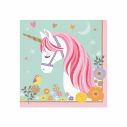 Amscan Magical Unicorn Napkins (Pack of 16)