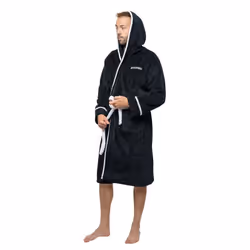 The Beatles Unisex Adult Abbey Road Robe - S-M, Black/White