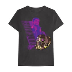 Marvel Comics Unisex Adult What If Star Lord Cotton T-Shirt - S, Black